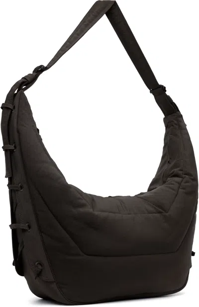 Lemaire Brown Large Soft Game Bag