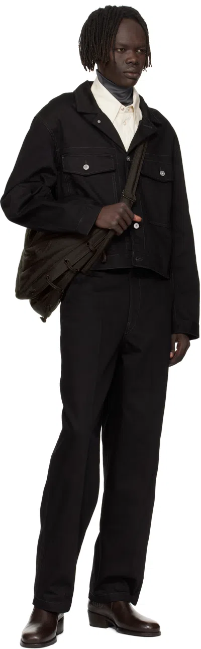 Lemaire Brown Large Soft Game Bag