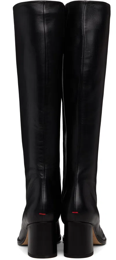 Aeyde "alina" Knee High Boots In Black