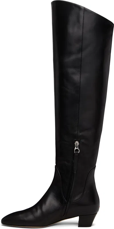 Aeyde Yonda High Boots In Black