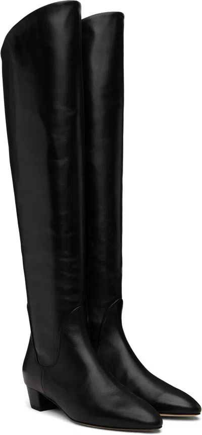 Aeyde Yonda High Boots In Black