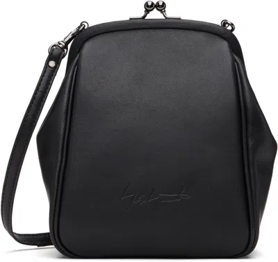 Yohji Yamamoto Black 'sacoche' Small Bag In Black