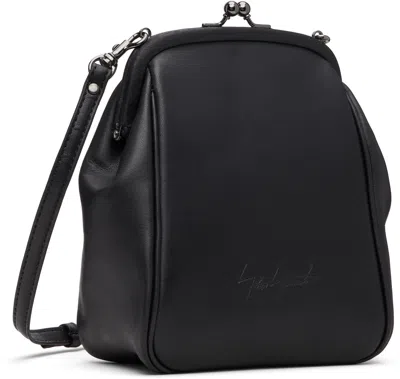 Yohji Yamamoto Black 'sacoche' Small Bag In Black