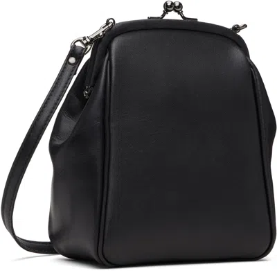 Yohji Yamamoto Black 'sacoche' Small Bag In Black