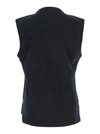 Vivienne Westwood Crew Neck Graphic Print Short Sleeves In Black