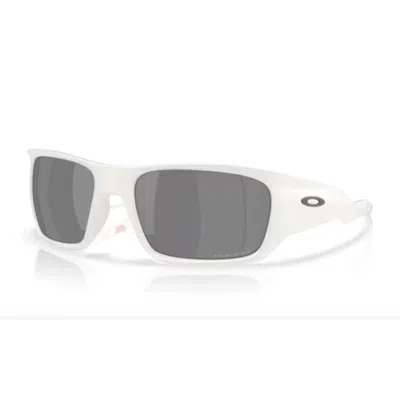 Oakley Rectangle-frame Sunglasses In White