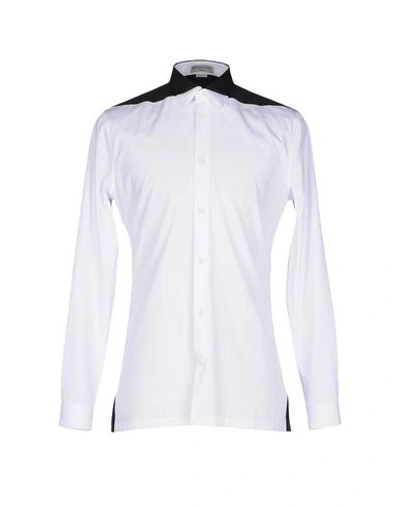 Balenciaga Patterned Shirt In White