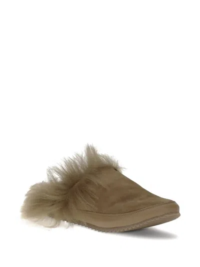 Pedro Garcia Mules With Pile In Brown