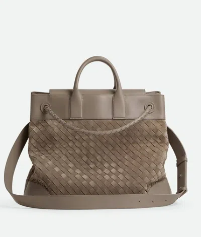 Bottega Veneta Andiamo Voyager In Gray