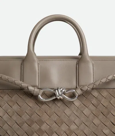 Bottega Veneta Andiamo Voyager In Gray
