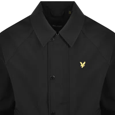 Lyle & Scott Lyle And Scott Softshell Work Jacket Black In Black