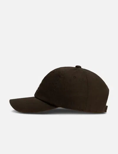 Quiet Golf Logo Cap In Brown