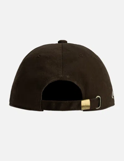 Quiet Golf Logo Cap In Brown