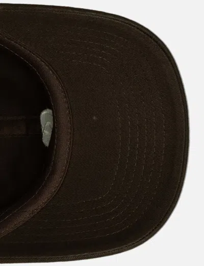 Quiet Golf Logo Cap In Brown