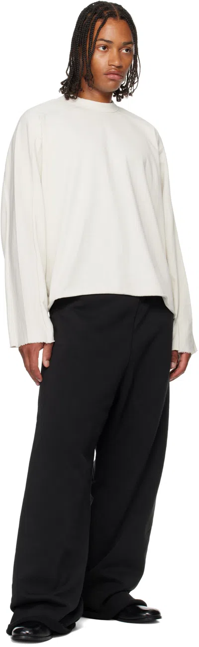 Entire Studios Black Standard Sweatpants In Black