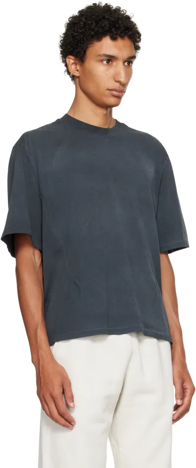 Entire Studios Black Dart T-shirt In Blue