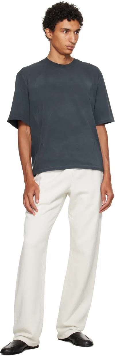 Entire Studios Black Dart T-shirt In Blue