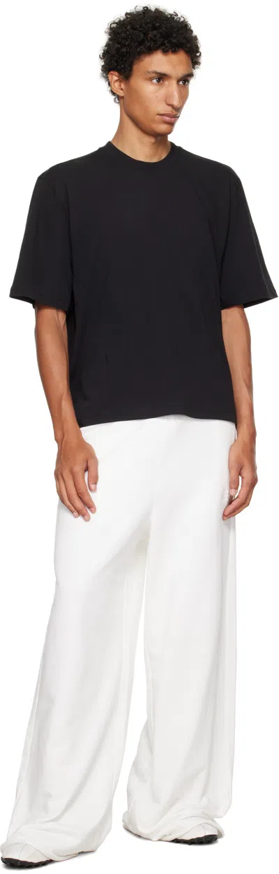 Entire Studios Black Dart T-shirt In Black