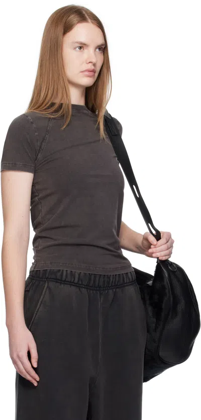 Entire Studios Black Mini T-shirt In Black