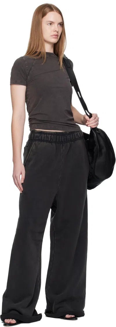 Entire Studios Black Mini T-shirt In Black