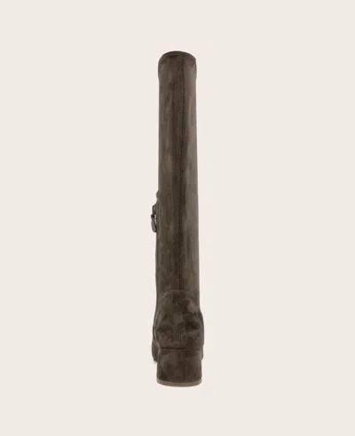Gentle Souls By Kenneth Cole Emma Stretch Knee High Boot In Gray