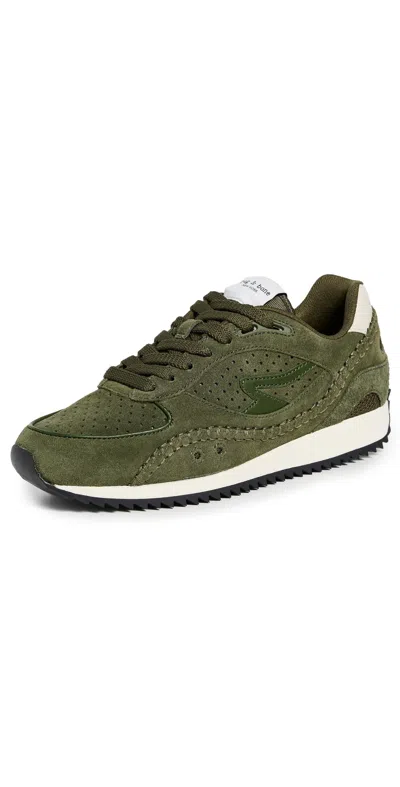Rag & Bone Rb Drift Runner Sneakers Olvsd In Green