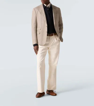 Ralph Lauren Long-sleeve Polo Shirt With Embroidered Bear Motif In Black