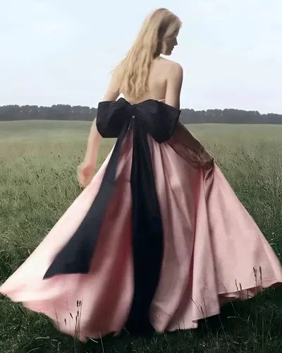 Aje Thea Gown In Pink