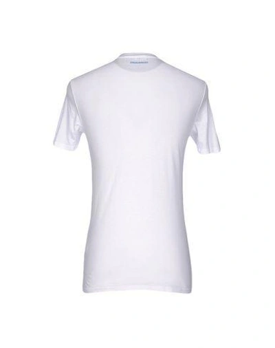 Shop Dsquared2 Undershirt In Белый