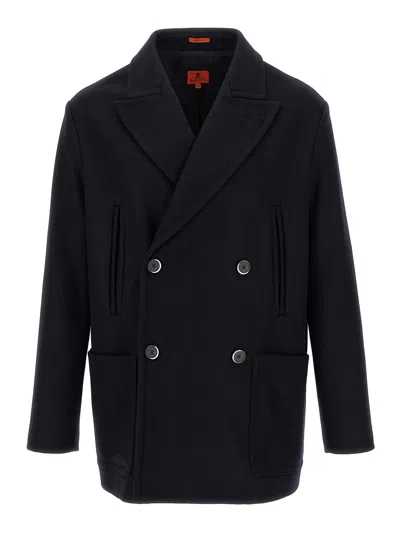 Barena Venezia Trench Coat Men Barena In Blue