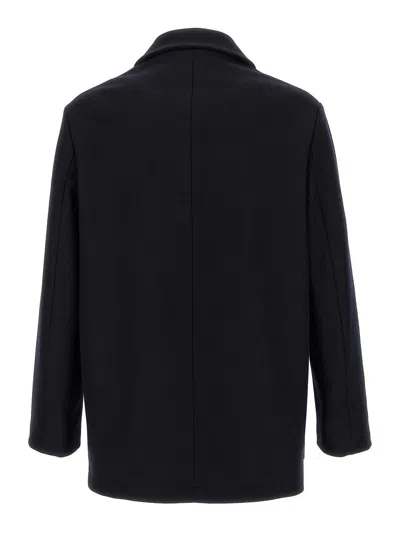 Barena Venezia Trench Coat Men Barena In Blue