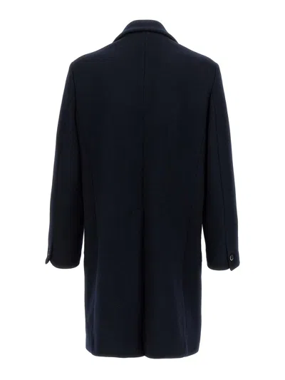 Barena Venezia Buttoned Wool Coat In Black