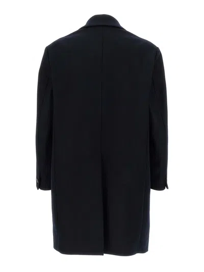 Barena Venezia Buttoned Wool Coat In Blue