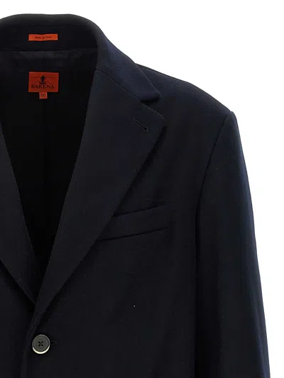 Barena Venezia Buttoned Wool Coat In Blue