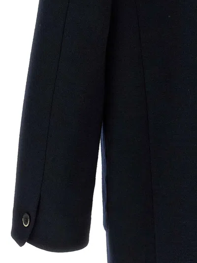 Barena Venezia Buttoned Wool Coat In Black