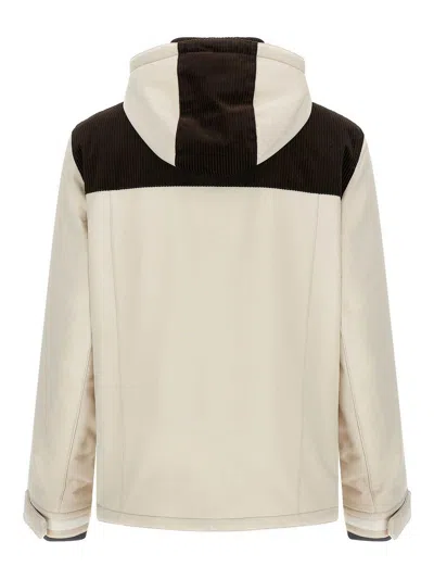 Brunello Cucinelli Corduroy-detail Mountain Jacket In Multi