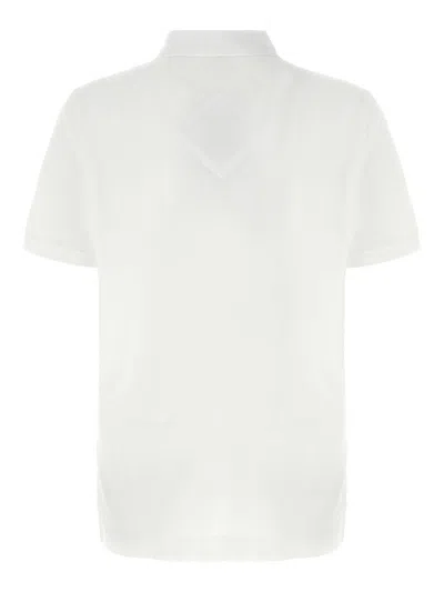Canada Goose White Short-sleeve Polo Shirt With Traditional Collar In White