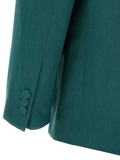 Dries Van Noten Birdy Blazer In Green