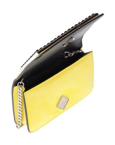 Shop Les Petits Joueurs Shoulder Bag In Yellow