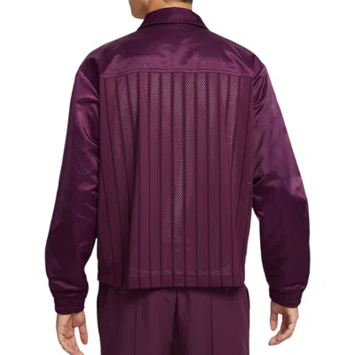 Nike Court Slam Jacket 'bordeaux' In Burgundy