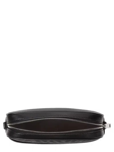 Fendi Men Camera Case Squared Ff Crossbody Bag In Black