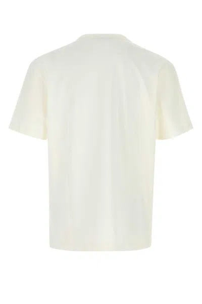 Apc A.p.c. Ivory Cotton T Shirt In Black