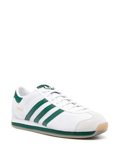 Adidas Originals Japan Country Sneakers Low-top Rubber Stripes In White