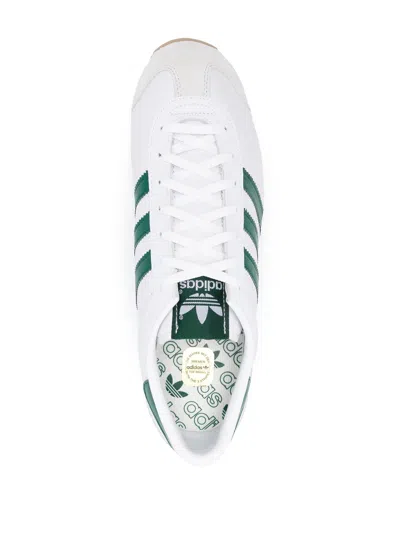 Adidas Originals Japan Country Sneakers Low-top Rubber Stripes In White