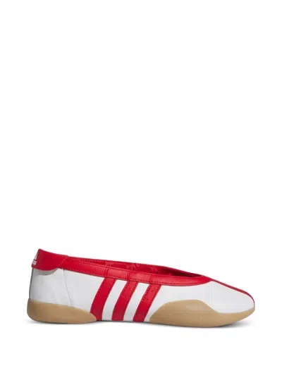 Adidas Originals Taekwondo Mei Ballet Leather Sneakers In White