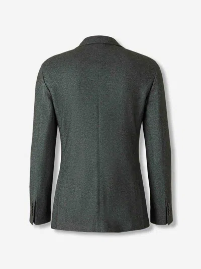 Boglioli Patch-pocket Single-breasted Blazer In Green