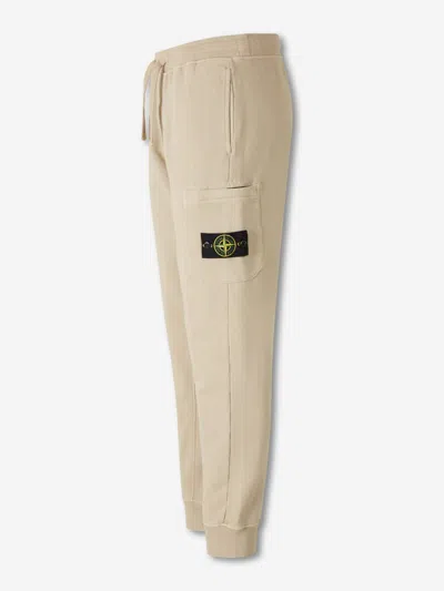 Stone Island Patch-pocket Drawstring Trousers In Neutral