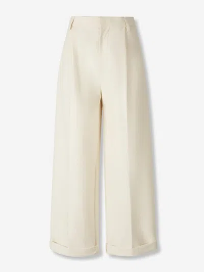 Darkpark Tailored Trousers In White
