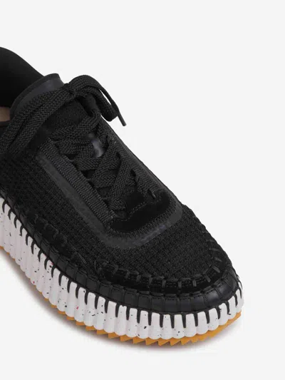 Chloé Nama Sneakers In Black