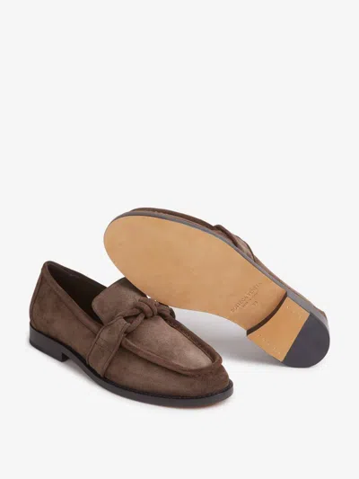 Bottega Veneta Mocassino Con Nappina In Suede Co 796696v3qe1 2113 In Black